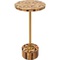 Table d'appoint DOMERO GEO Kare Design laiton 25cm