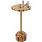 Table d'appoint DOMERO GEO Kare Design laiton 25cm