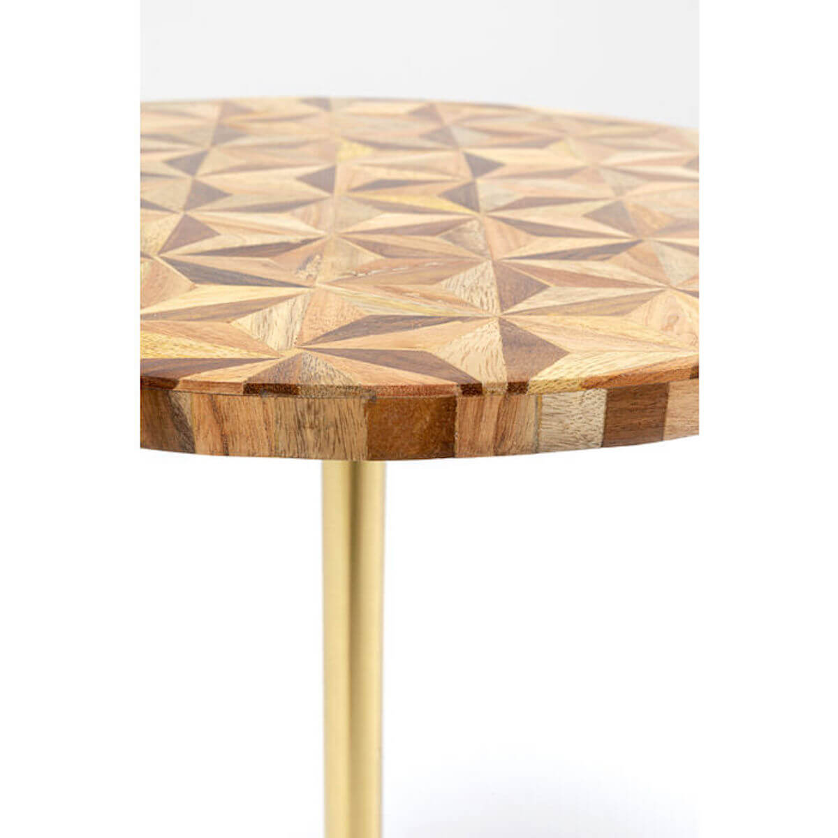 Table d'appoint DOMERO GEO Kare Design laiton 40cm