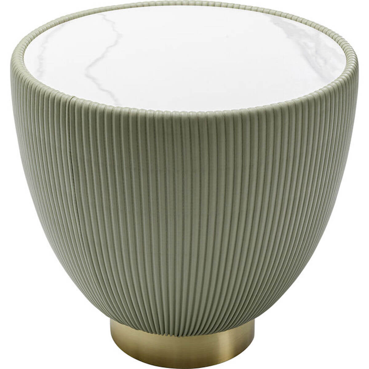 Table d'appoint ENDLESS VEGAS Kare Design vert 47cm