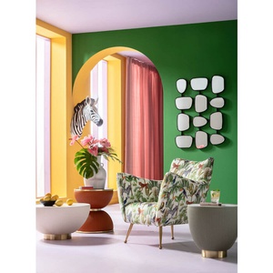 Table d'appoint ENDLESS VEGAS Kare Design vert 47cm