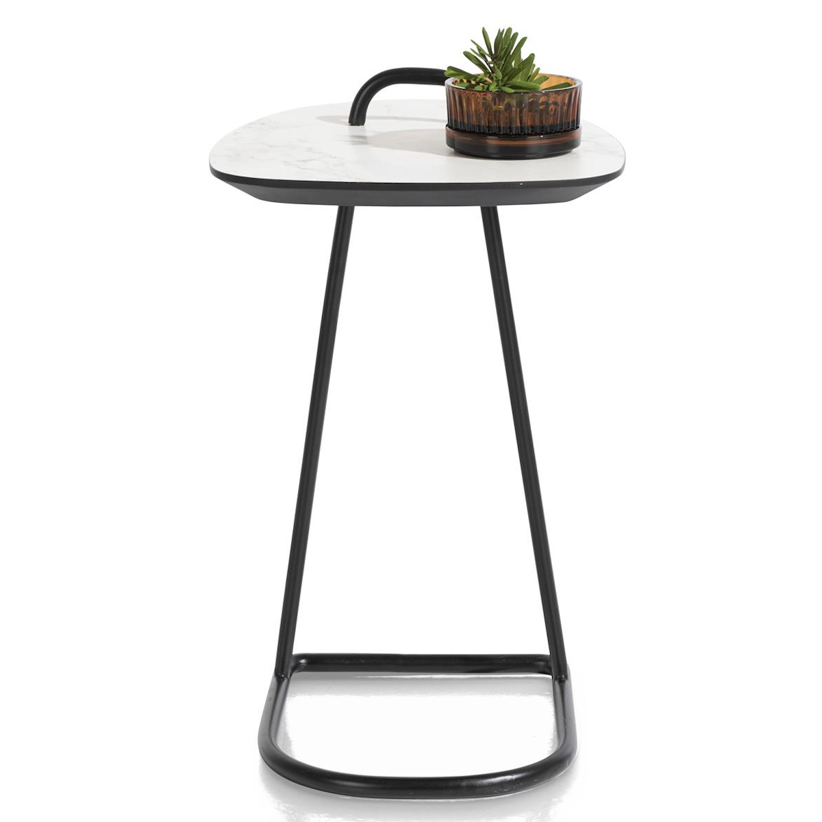 Table d'appoint-laptop MASURA Xooon marbre blanc