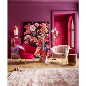 Table d'appoint Luxury Triangle champagne Kare Design