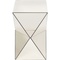 Table d'appoint Luxury Triangle champagne Kare Design