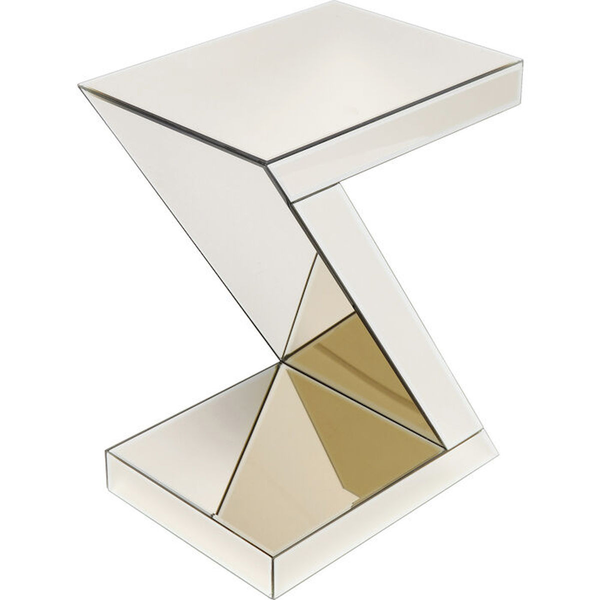 Table d'appoint LUXURY Z Kare Design champagne