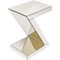 Table d'appoint LUXURY Z Kare Design champagne