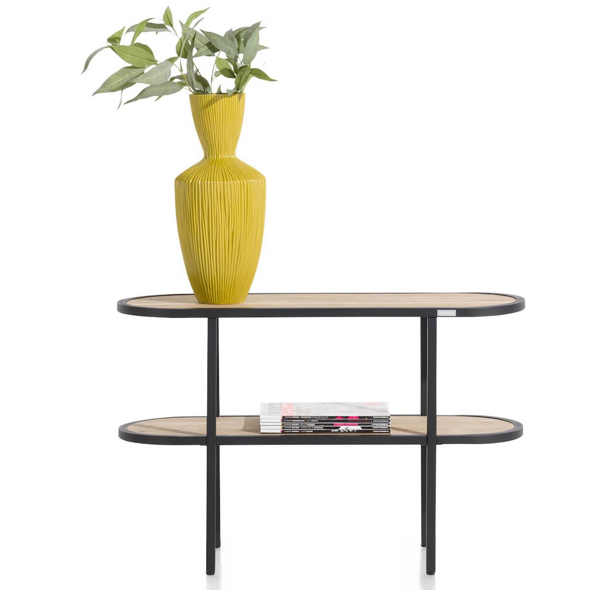 Table d'appoint ovale 90cm KINNA Xooon