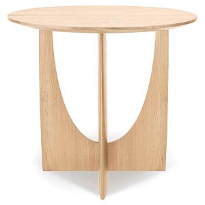 Table d'appoint ronde 51cm GEOMETRIC Ethnicraft chêne