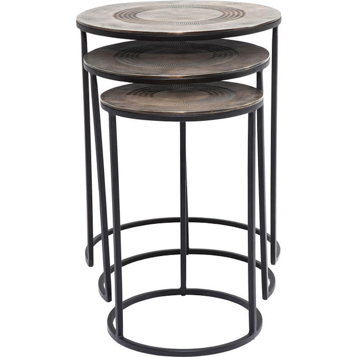 Table d’appoint set MARRAKESH Kare Design