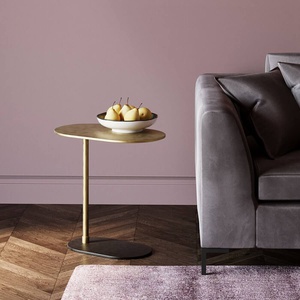 Table d'appoint WIRE Double Kare Design laiton (2/set)
