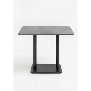 Table de bar 120x75 cm BREST Coco Maison noir/anthracite