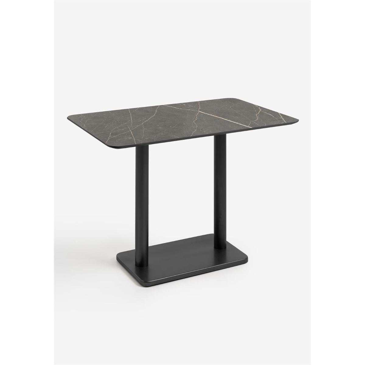 Table de bar 120x75cm BREST Coco Maison noir/onyx