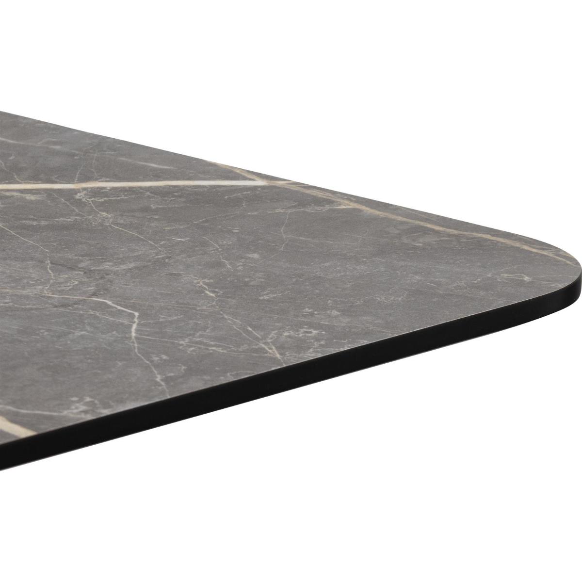 Table de bar 120x75cm BREST Coco Maison or/gris clair