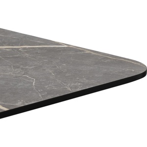 Table de bar 120x75cm BREST Coco Maison or/gris clair