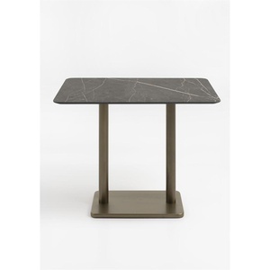 Table de bar 120x75cm BREST Coco Maison or/onyx