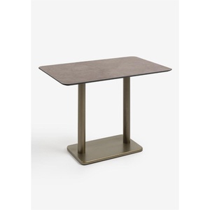 Table de bar 120x75cm BREST Coco Maison or/rouille