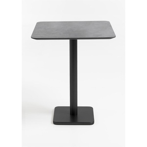 Table de bar 75x75cm BREST Coco Maison noir/anthracite