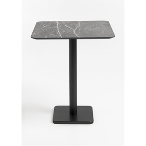 Table de bar 75x75cm BREST Coco Maison noir/gris clair