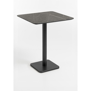 Table de bar 75x75cm BREST Coco Maison noir/onyx