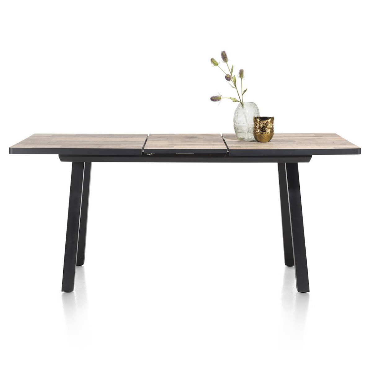 Table de bar extensible 98x190/250cm AVALOX Henders & Hazel driftwood-pieds simple