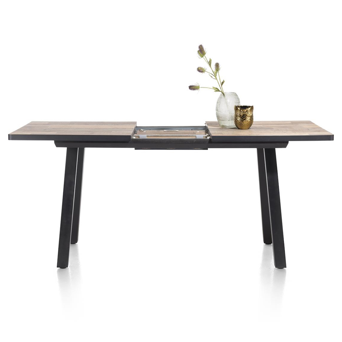 Table de bar extensible 98x190/250cm AVALOX Henders & Hazel driftwood-pieds simple