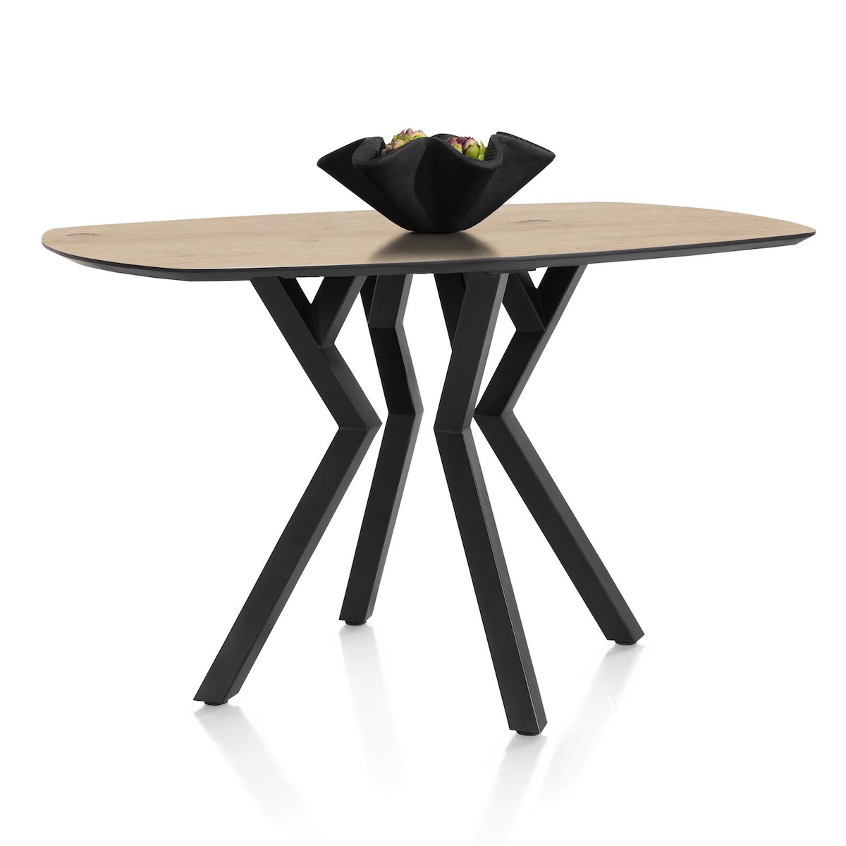 Table de bar MASURA XOOON OVALE 150x105x92 Chêne Naturel