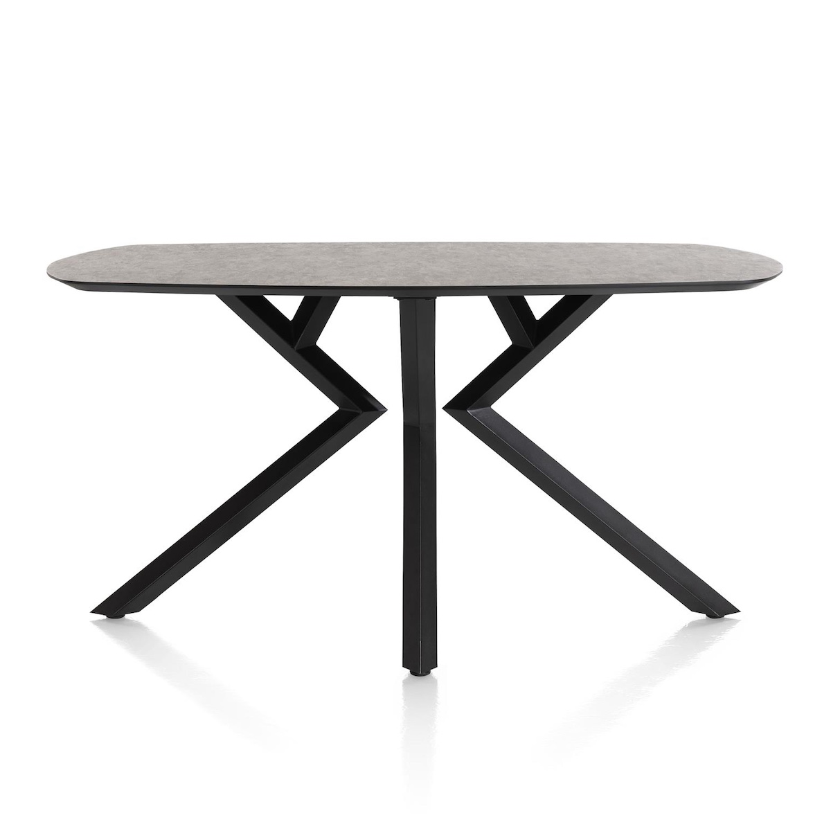 Table de bar MASURA XOOON OVALE 200x105x92 Anthracite