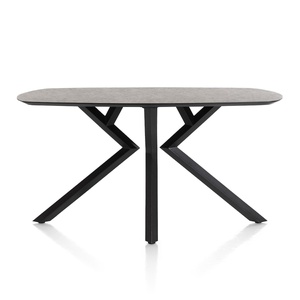 Table de bar MASURA XOOON OVALE 200x105x92 Anthracite
