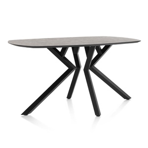 Table de bar MASURA XOOON OVALE 200x105x92 Anthracite