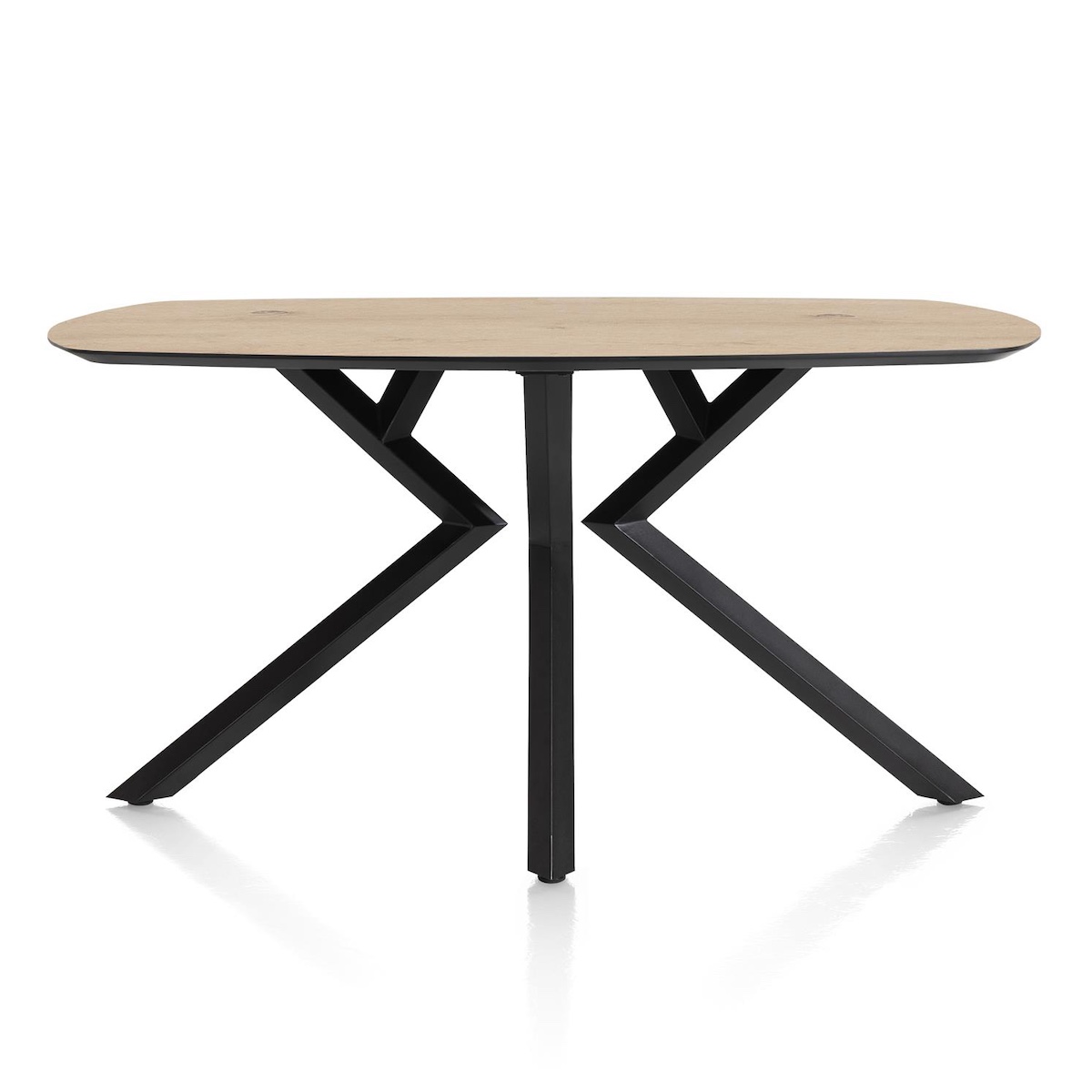 Table de bar MASURA XOOON OVALE 200x105x92 Chêne Naturel
