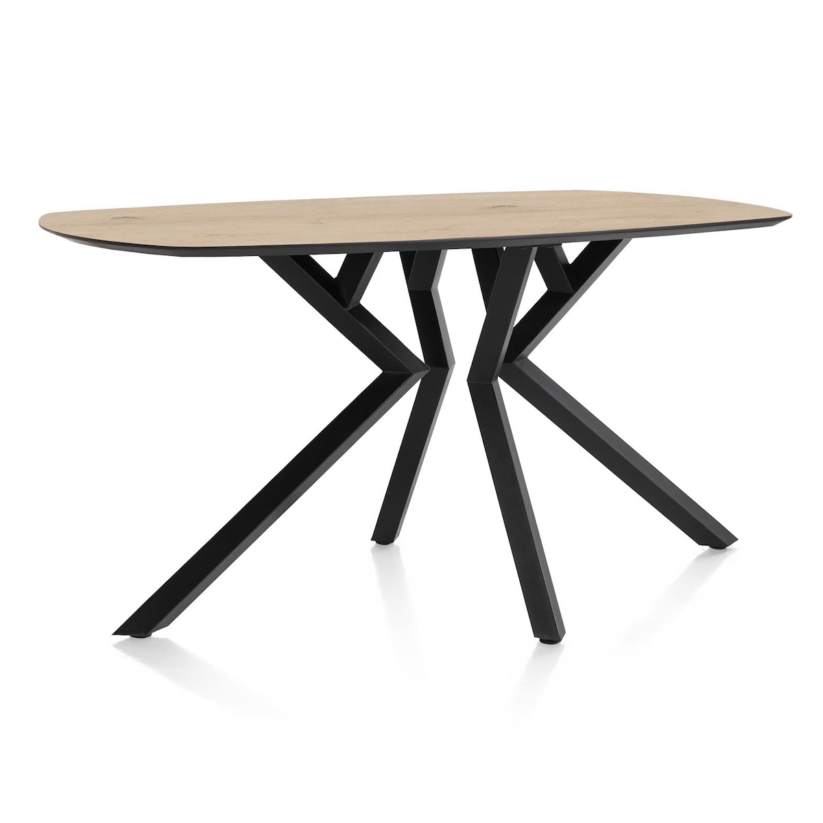 Table de bar MASURA XOOON OVALE 200x105x92 Chêne Naturel