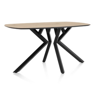 Table de bar MASURA XOOON OVALE 200x105x92 Chêne Naturel
