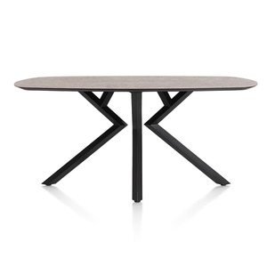 Table de bar MASURA XOOON OVALE 240x110x92 Rouille