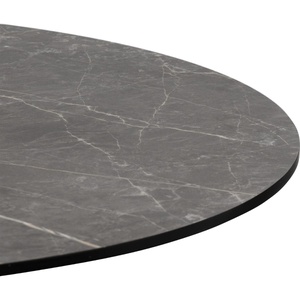 Table de bar ronde 80cm BREST Coco Maison doré/gris clair