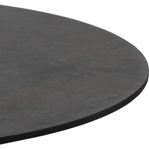 Table de bar ronde 80cm BREST Coco Maison noir/anthracite