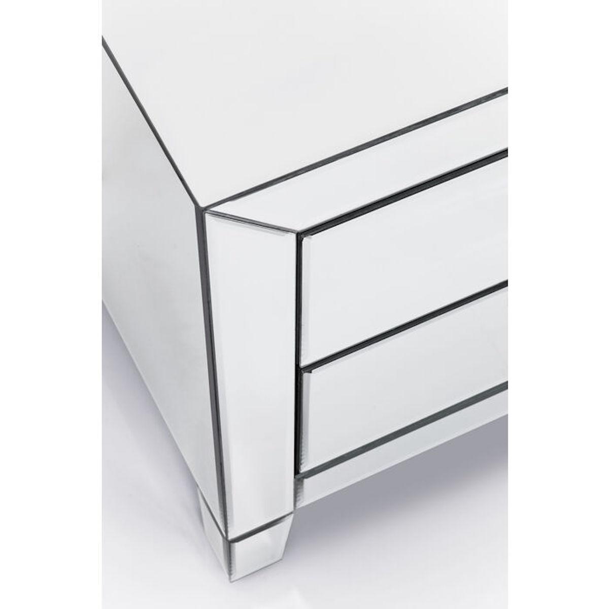 Table de chevet 2 tiroirs LUXURY Kare Design