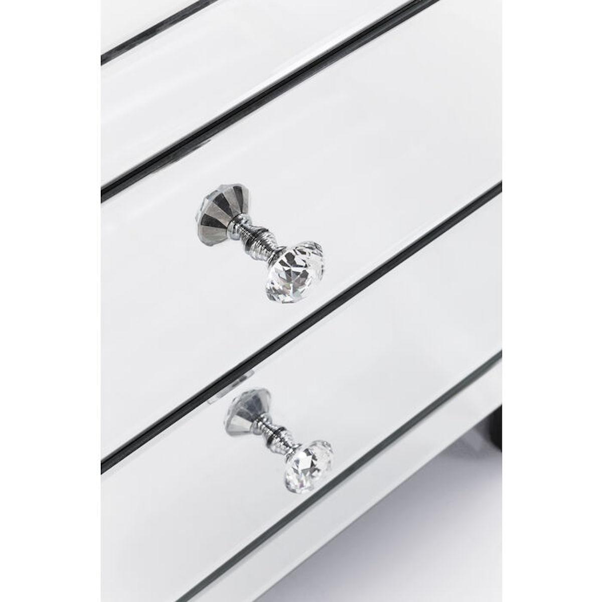 Table de chevet 2 tiroirs LUXURY Kare Design
