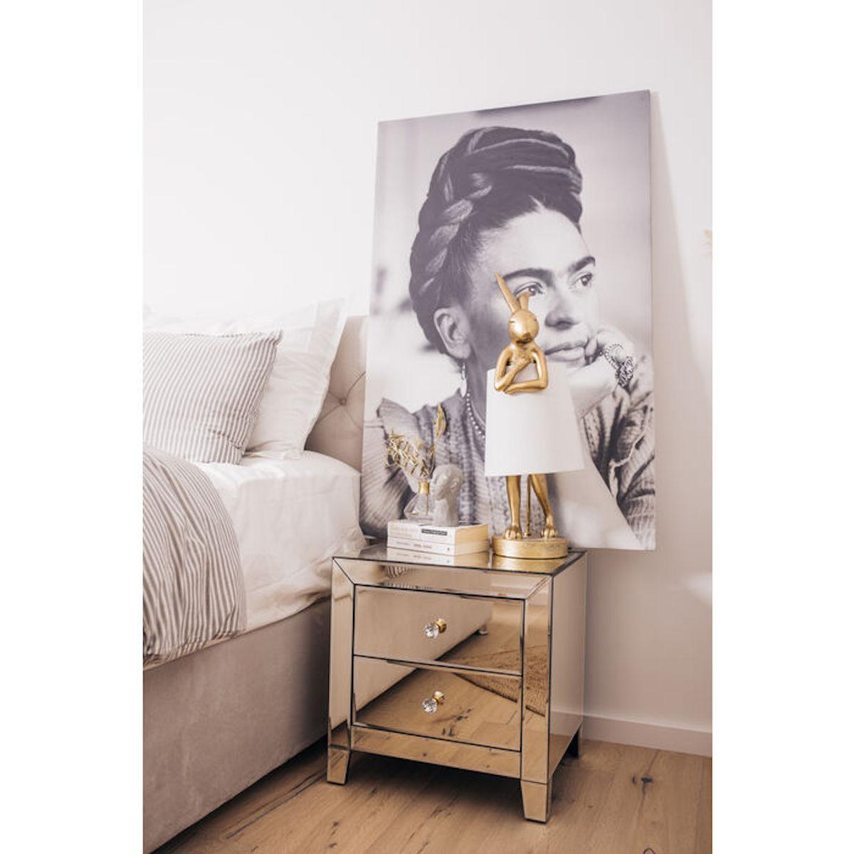 Table de chevet 2 tiroirs LUXURY Kare Design