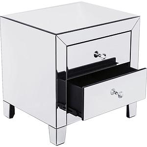 Table de chevet 2 tiroirs LUXURY Kare Design