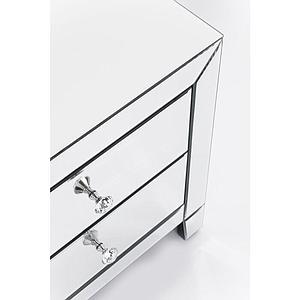 Table de chevet 2 tiroirs LUXURY Kare Design