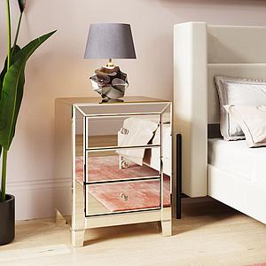 Table de chevet 3 tiroirs LUXURY Kare Design