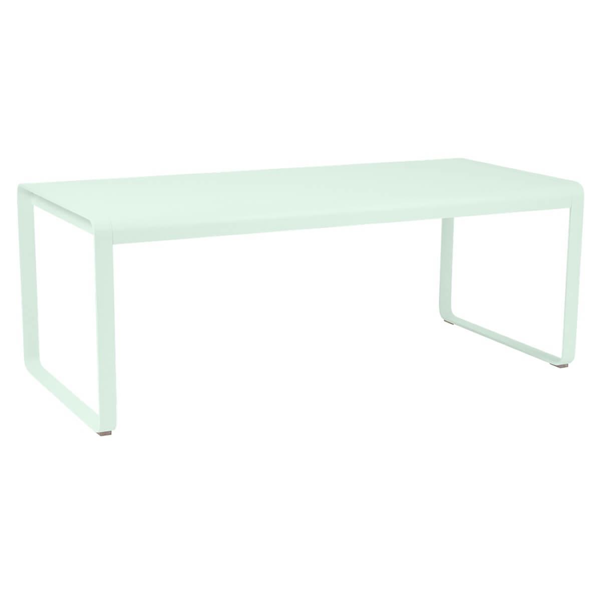 Table de jardin 196x90cm BELLEVIE Fermob menthe glaciale