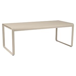 Table de jardin 196x90cm BELLEVIE Fermob muscade