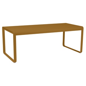Table de jardin 196x90cm BELLEVIE Fermob pain d'épices 