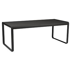 Table de jardin 196x90cm BELLEVIE Fermob réglisse