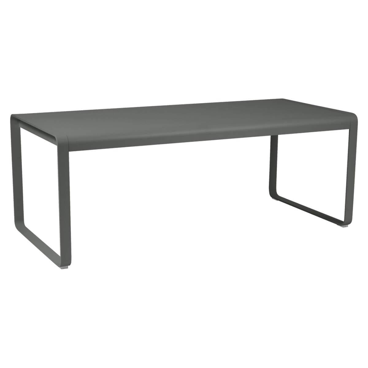 Table de jardin 196x90cm BELLEVIE Fermob romarin
