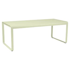 Table de jardin 196x90cm BELLEVIE Fermob tilleul