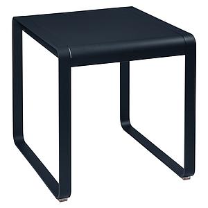 Table de jardin 74x80cm BELLEVIE Fermob Bleu Abysse