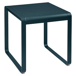 Table de jardin 74x80cm BELLEVIE Fermob bleu acapulco