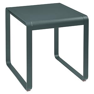 Table de jardin 74x80cm BELLEVIE Fermob gris orage
